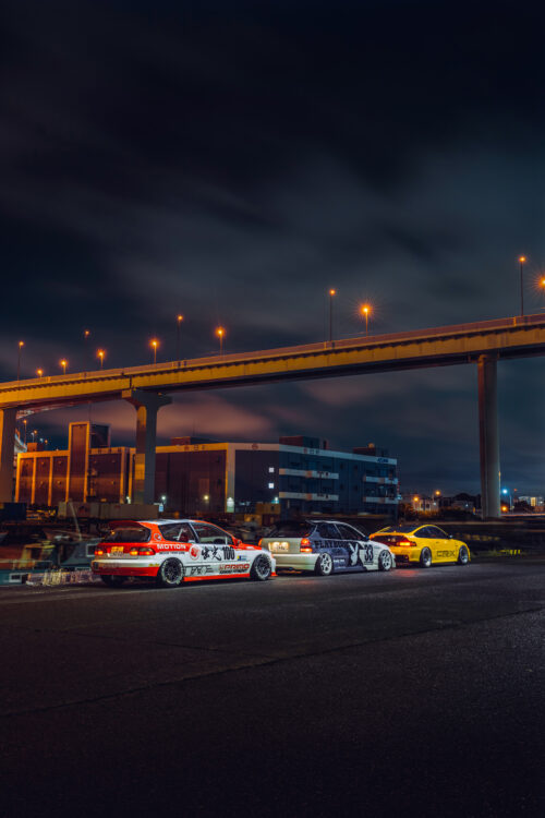 Kanjo-style Civics In Yokohama - Image 2
